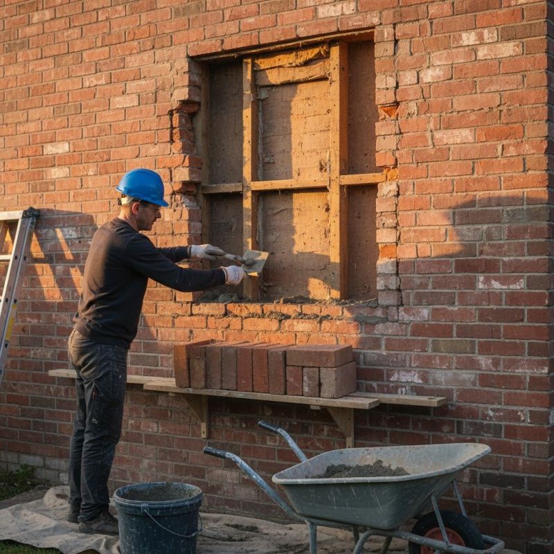 Brick Masonry Repair detail